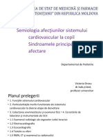 Semiologia Afecțiunilor Cardiovasculare La Copii