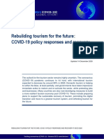 Day 1 Reading Rebuilding tourism for the future