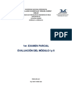 1er. Examen Parcial - CAM - 161021 (Módulo I y II)