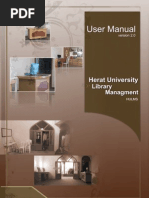 Download Herat University Library Management System English User Manual by Abdul Rahman Sherzad SN61298899 doc pdf