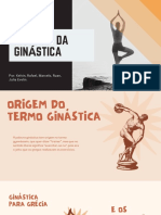 História da ginástica em