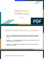 DIDÁCTICA Y CURRICULUM - bLOQUE 1