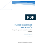 4 Plan de Exportacion