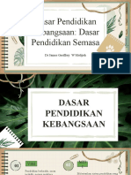 Dasar Pendidikan Kebangsaan - Dasar Pendidikan Semasa