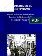Medicina en el positivismo: la era de Pasteur