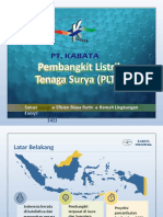 PLTS MENJADI SOLUSI