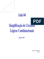 Simplificação de Circuitos Lógicos Combinacionais