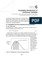 Probability Distribution Continuous Variable