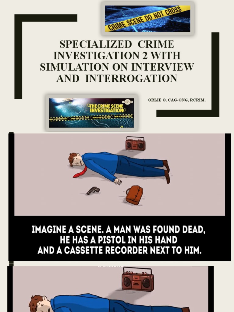 Cdi 3 Interview and Interrogation PDF Confession (Law) Interrogation