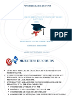 Cours Méthodolgie de La Rédaction D'un Pfe v3