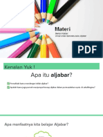 Media PPT 1 Unsur Aljabar