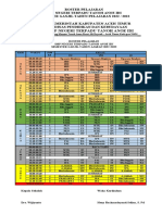 Roster Pelajaran Tahun 2022