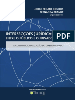 Intersecções jurídicas entre o público e o privado_ebook