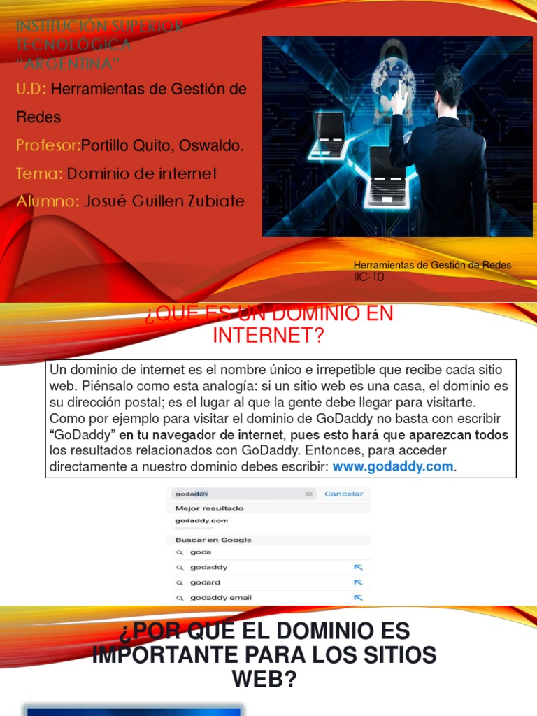 El Dominio - Exposición | PDF | Red mundial | Internet y web