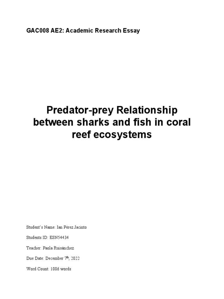 Maintaining Ecological Balance A Case Study on the PredatorPrey