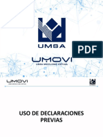 08 Uso de Declaraciones Previas