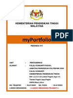 MyPortfolio PEMANDU PAGOH - Templat
