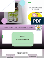 Benefits of Zaitun Extra Virgin Olive Oil