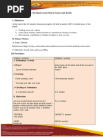 A Detailed Lesson Plan in Science and Health