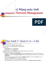 TH5.Printer Management - Disk Quota