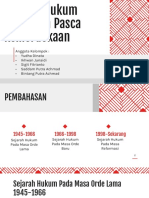 PowerPoint Sejarah Hukum Indonesia Pasca Kemerdekaan (BAB 6)