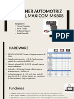 Scanner Automotriz Autel MaxiCOM MK808