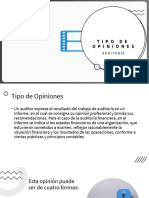 Tipos de Opiniones