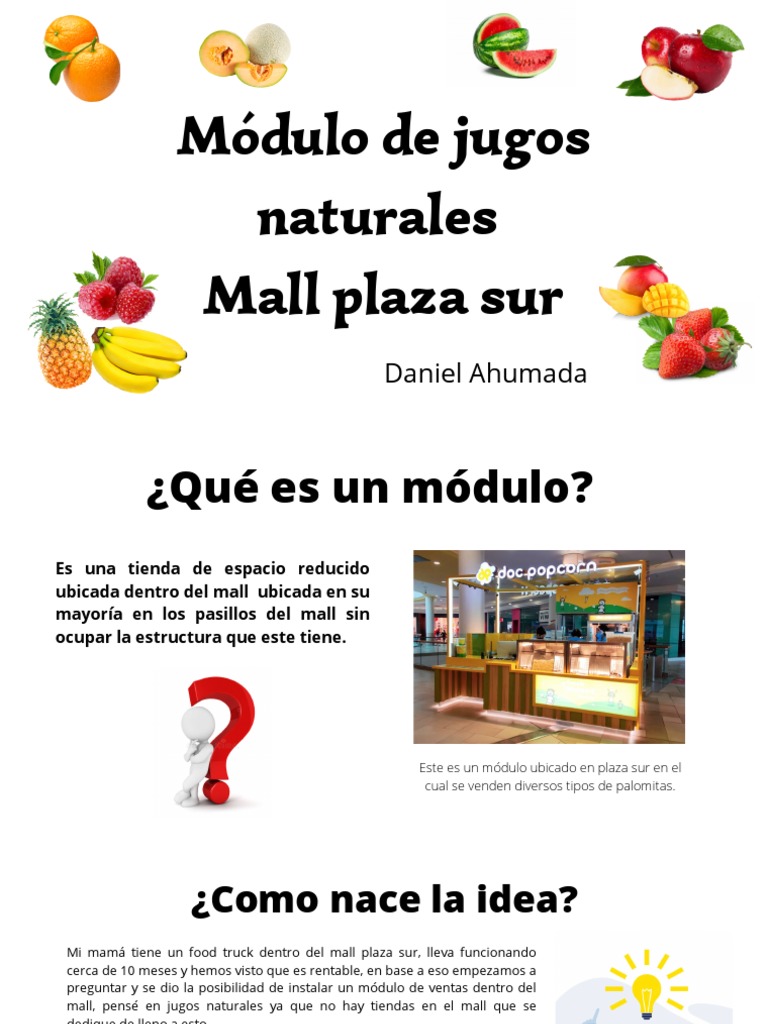Modulo de Jugos Naturales Daniel Ahumada | PDF | café | Alimentos