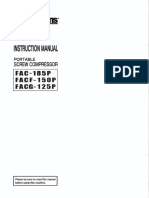 Airman Fac 185p F 150p G 125p Instruction Manual Hino