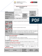 Sesión de Aprendizaje - 03