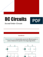 DC CIRCUITS - Second Order Circuits - Brief Explanation