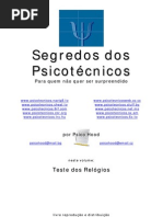 Psicoteste Da PM - Relogios