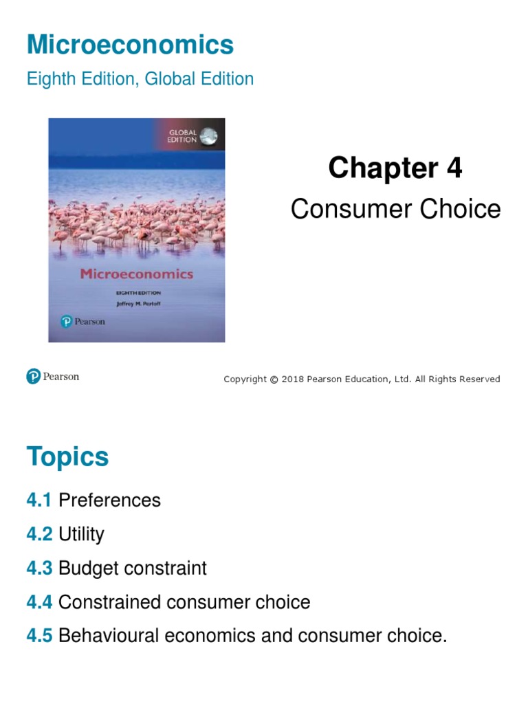 Ch04 Ppt 8th Ed Class Jg Pdf Utility Microeconomics