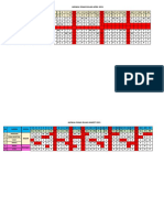 Jadwal Kasir Mei 2021