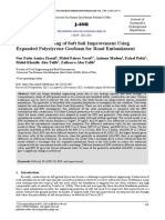 Numerical Modelling of Soft Soil Improvement Using Expanded Polystyrene Geofoam For Road Embankment