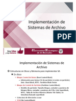 Implementacion de Sistemas de Archivos - 2