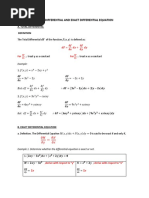 Exact Differential Equations