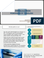 Materi Interferensi Pemeriksaan Serologi