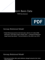 Model Data Relasional 2022