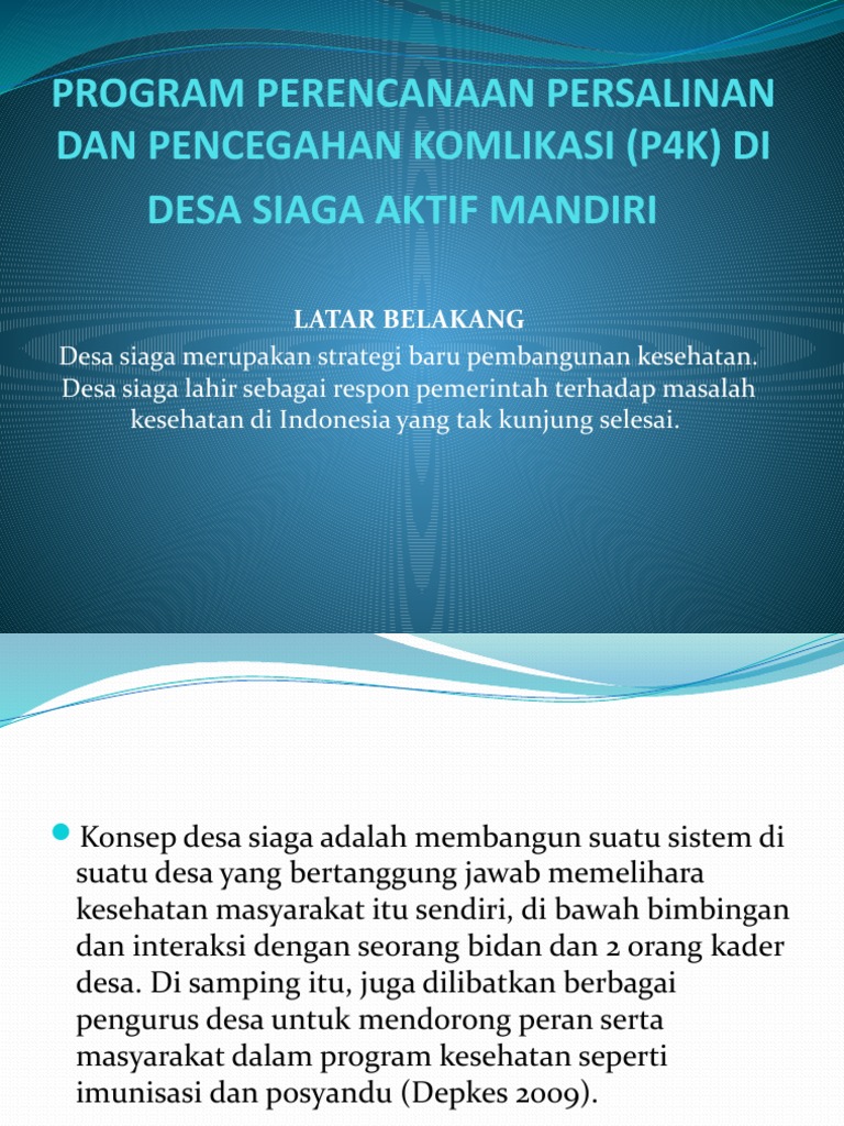 KOMITMEN P4K BOK 2020 Power Point | PDF