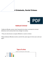 Habitual Criminal