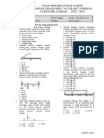 Soal Fisika Kelas 5 IPA, FIX UPERTA SMT 1 2022-2023