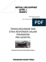 Participant Handouts Pre Hospital Life Support Level 1