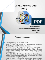 Alat Pelindung Diri (APD) : Prasetyawati Poltekkes Kemenkes Maluku Prodi TLM 2022