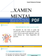 DIAPOSITIVAS EXAMEN MENTAL (1) Tarea