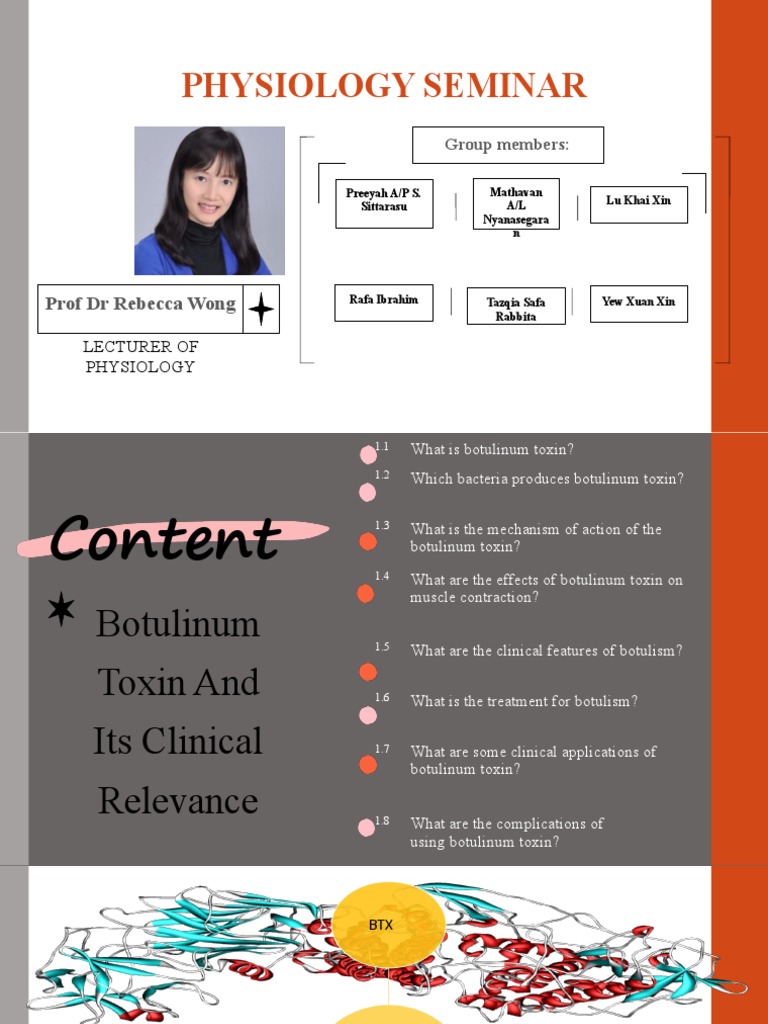 Botulinum Toxin Seminar Pdf Botulinum Toxin Medical Specialties