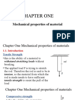 Mechanical Properties of Materials Chapter