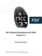 MccSdk Documentation v1.4