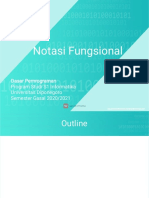 Pertemuan 3 - Notasi Fungsional