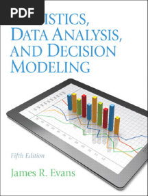 Statistics, Data Analysis, and Decision Modeling, 5th Edition